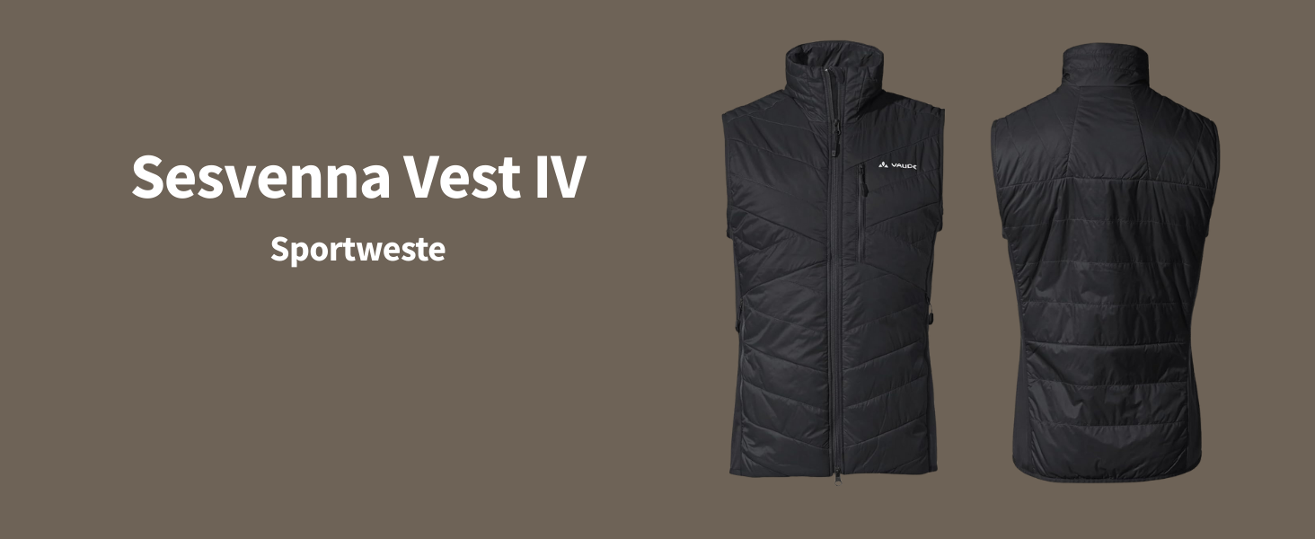 Чоловічий жилет VAUDE Sesvenna Vest IV, колір deep pond, розмір L