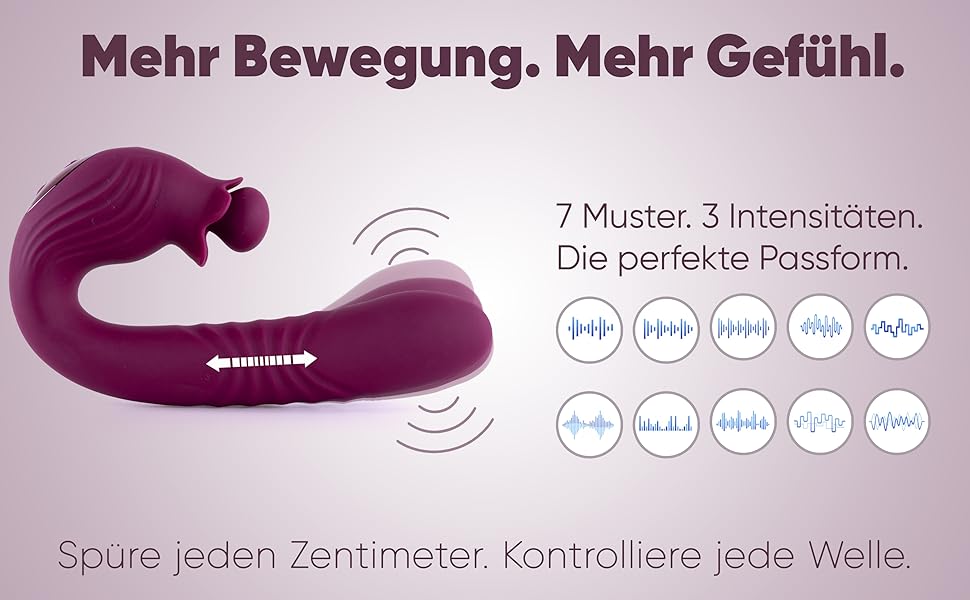 Вібратор кролик Selove 5-в-1 з ротаційною головкою для клітора – іграшка для дорослих (рожевий)