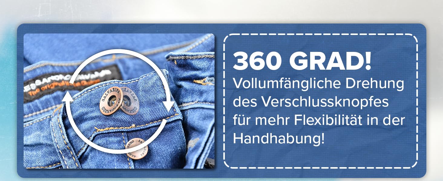 Чоловічі джинси Slim Fit ALESSANDRO SALVARINI з еластичним денімом, білі, розмір 36W / 34L