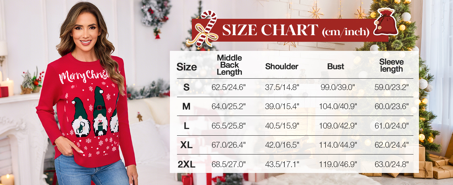 Смішний різдвяний светр Terecey Daen з принтом, зимовий лонгслів Ugly Christmas Sweater, чорний, XL