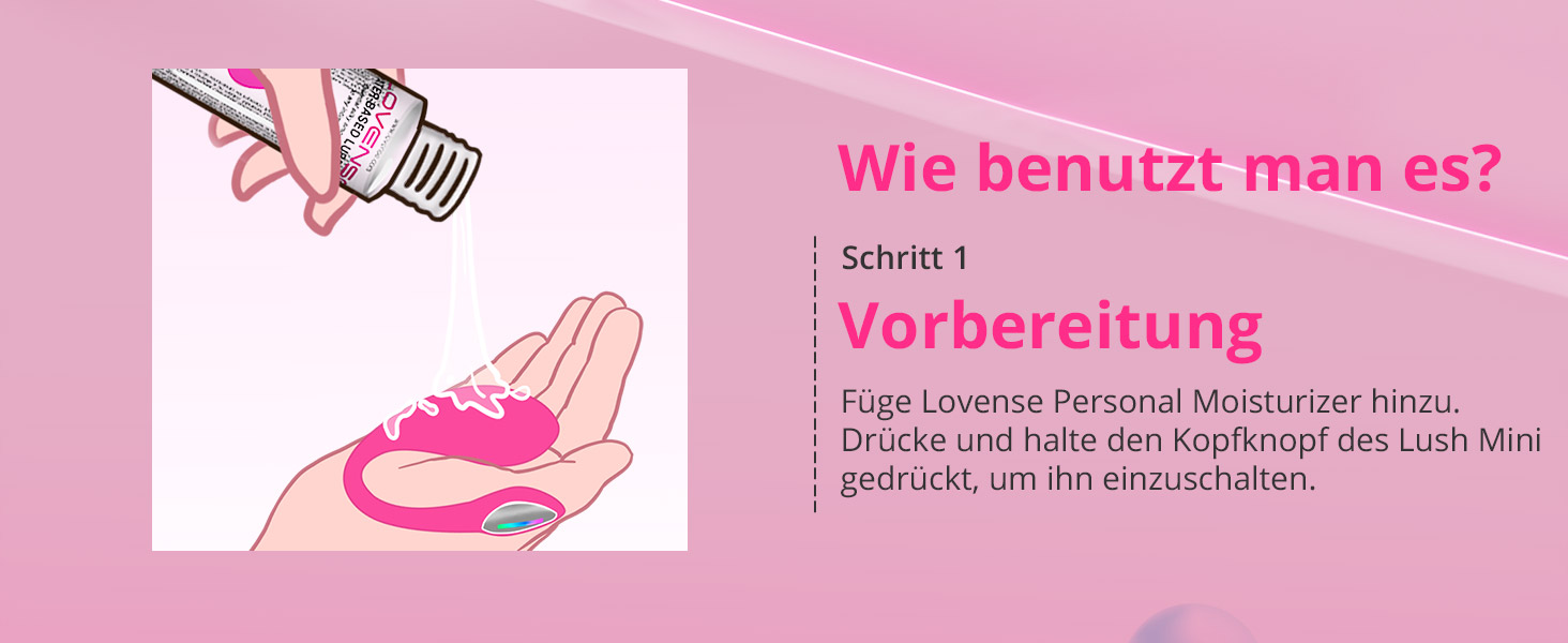 LOVENSE Lush Mini - міні-вібратор з дистанційним керуванням, 10000+ режимів, водонепроникний, для соло та парних ігор, ідеальний у подорожах