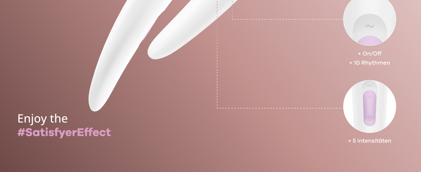 Satisfyer Wand-er Woman: Масажер-паличка з 50 режимами вібрації | Інтимні іграшки для жінок та чоловіків | Тихий та потужний вібратор для тіла | Білий колір