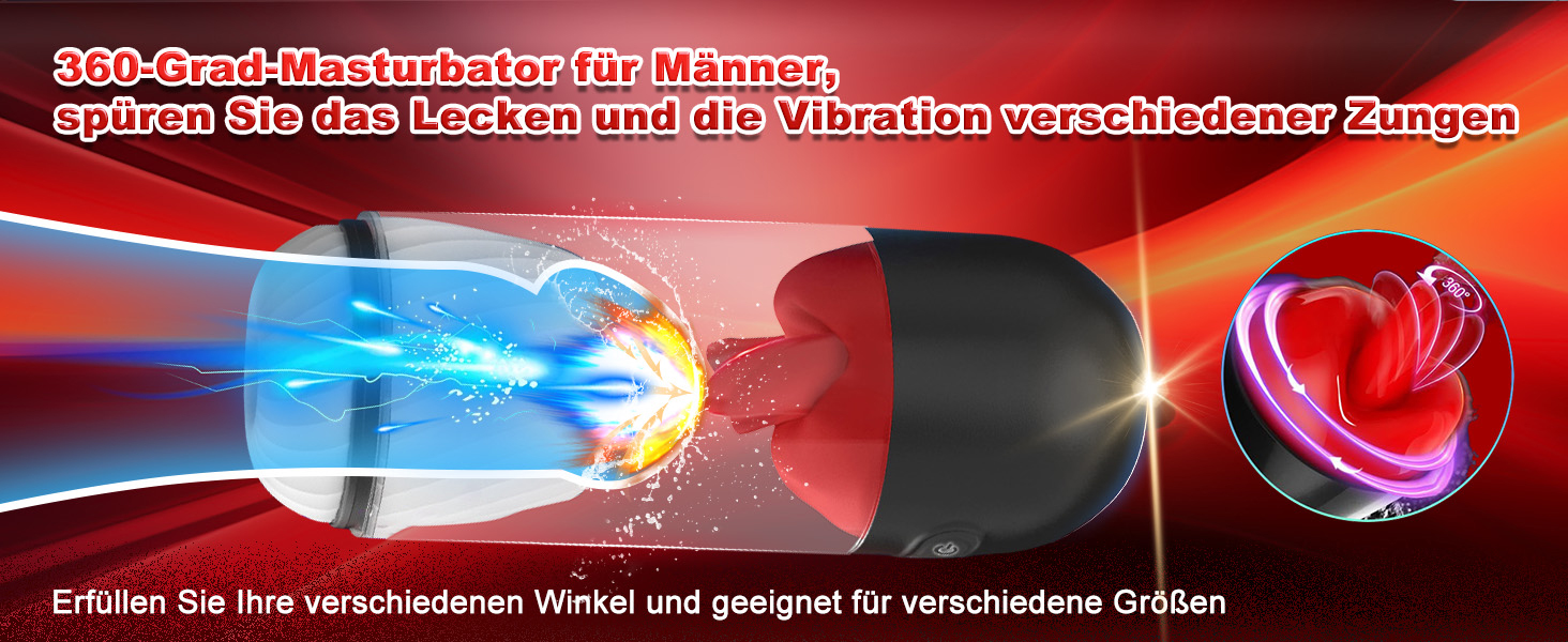 Електричний масажер для чоловіків PINTLE з керуванням через додаток - 360° обертання, 9 режимів вібрації, стимулятор пеніса для соло-ігри, сексуальні іграшки для чоловіків