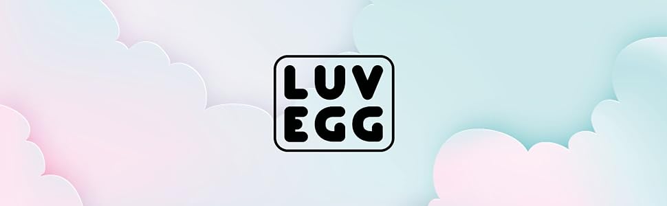 Вібраційний масажер LUV EGG з пультом дистанційного керування - для пар та новачків. 10 режимів, водонепроникний, перезаряджається, зелено-блакитний