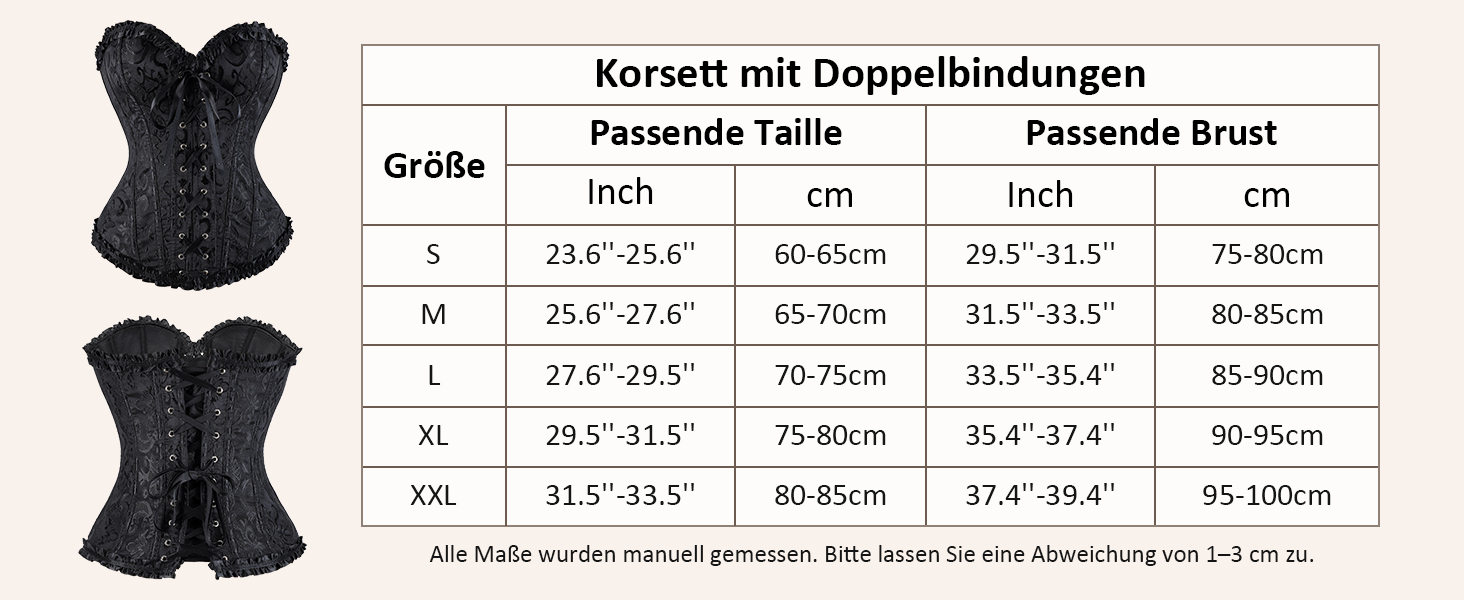 TRIWORKS Корсетний топ для жінок: корсеж, шнурівка, бюстгальтер, корсет, сатин, мереживо, для карнавалу та Різдва, S-XXL, чорний та червоний XL