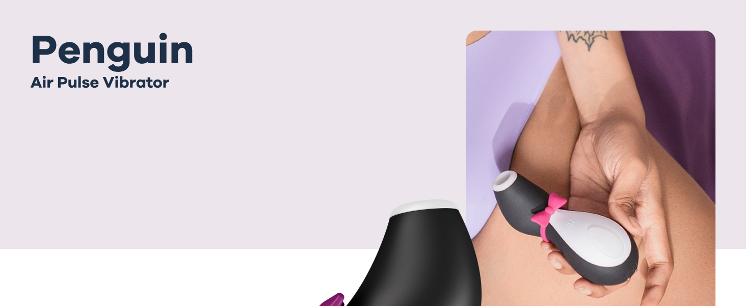 Satisfyer Pro Penguin Next Generation: вібратор з імпульсною технологією | 11 режимів вібрації | Бездротовий | Водостійкий (IPX7) | Інтимна іграшка для жінок