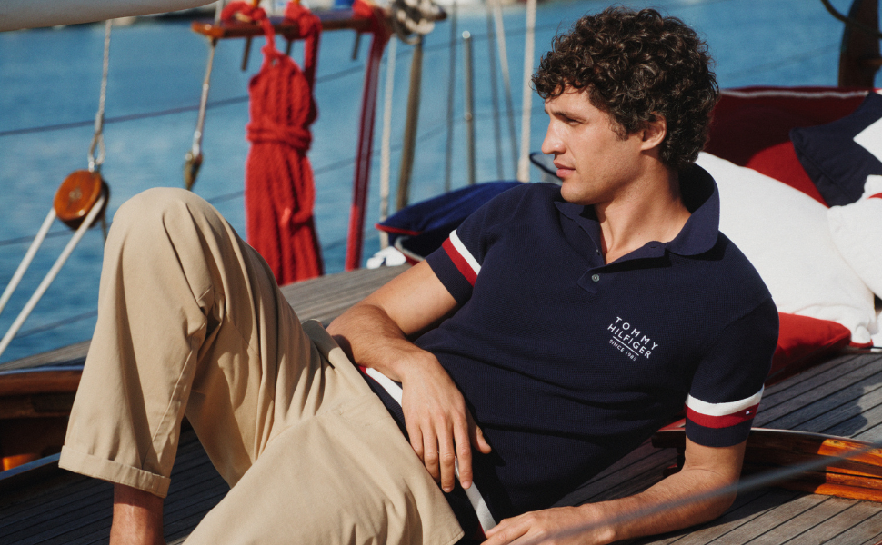 Чоловічий худі Tommy Hilfiger з капюшоном та логотипом, колір Beige Batique Khaki, розмір M