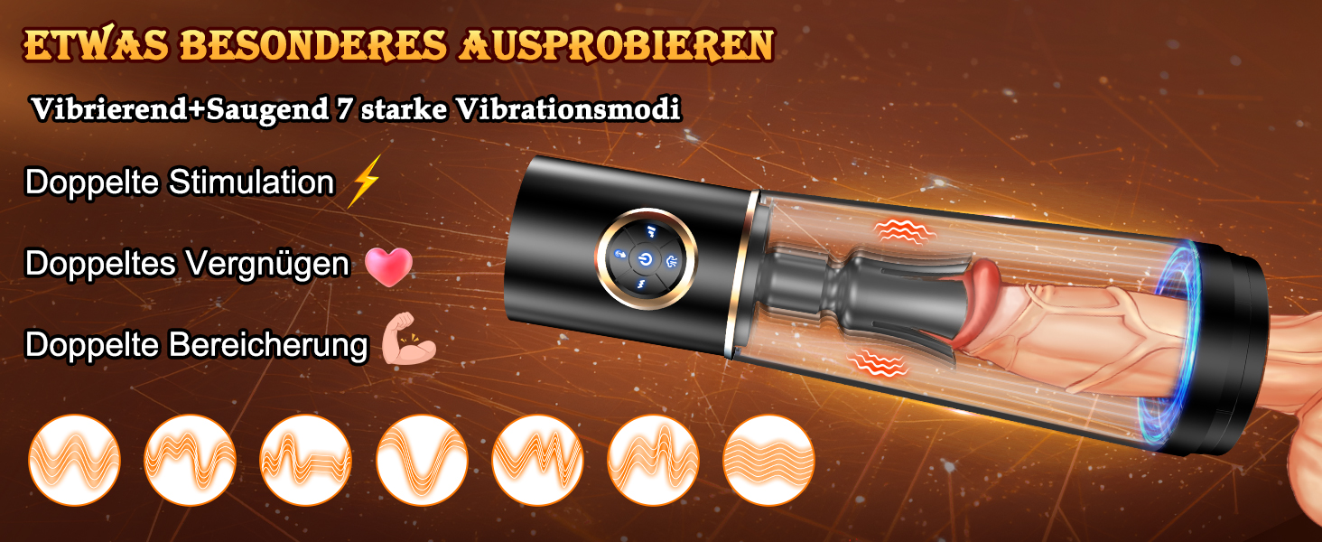 Електрична помпа для збільшення статевого члена - чоловіча іграшка для мастурбації. Вібратор, набір для соло-ігор, вакуумна помпа, штучний оральний секс, для чоловіків