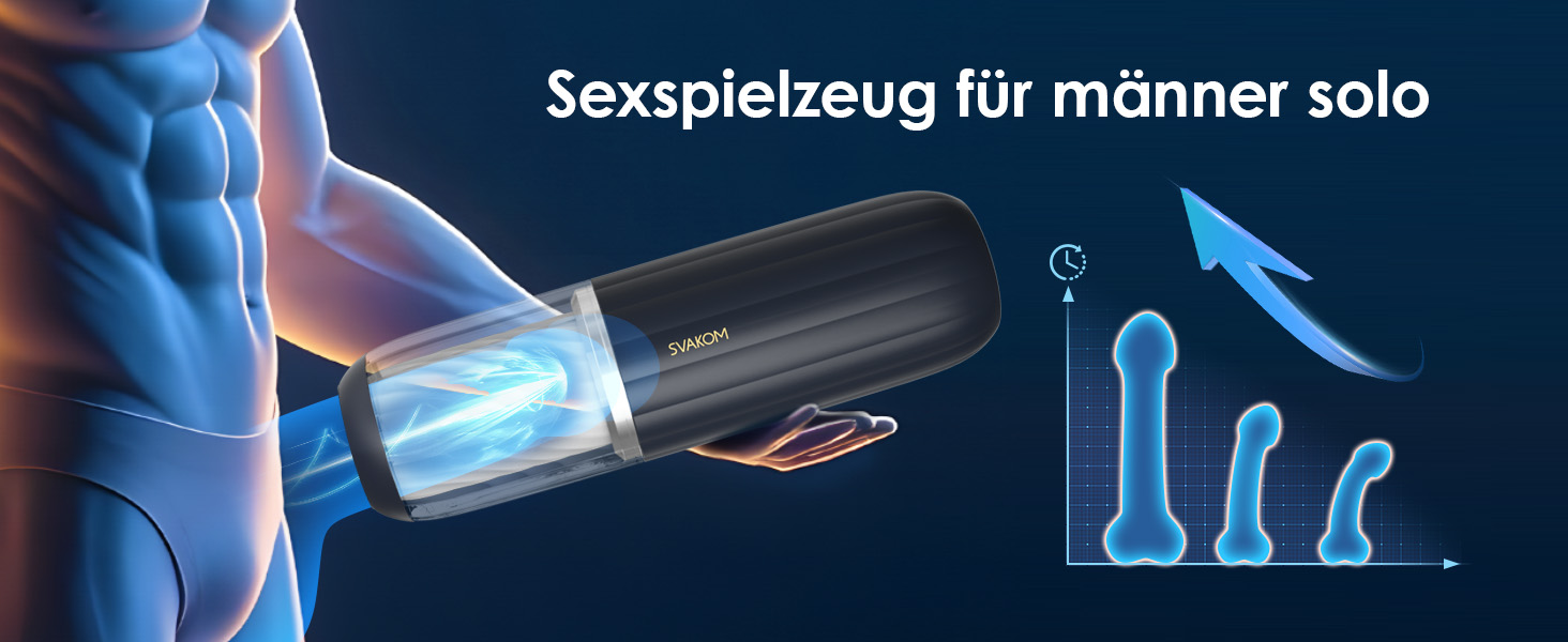 SVAKOM Alex Neo 2 - Електричний мастурбатор для чоловіків з 7 режимами та функцією масажу, преміум-якість