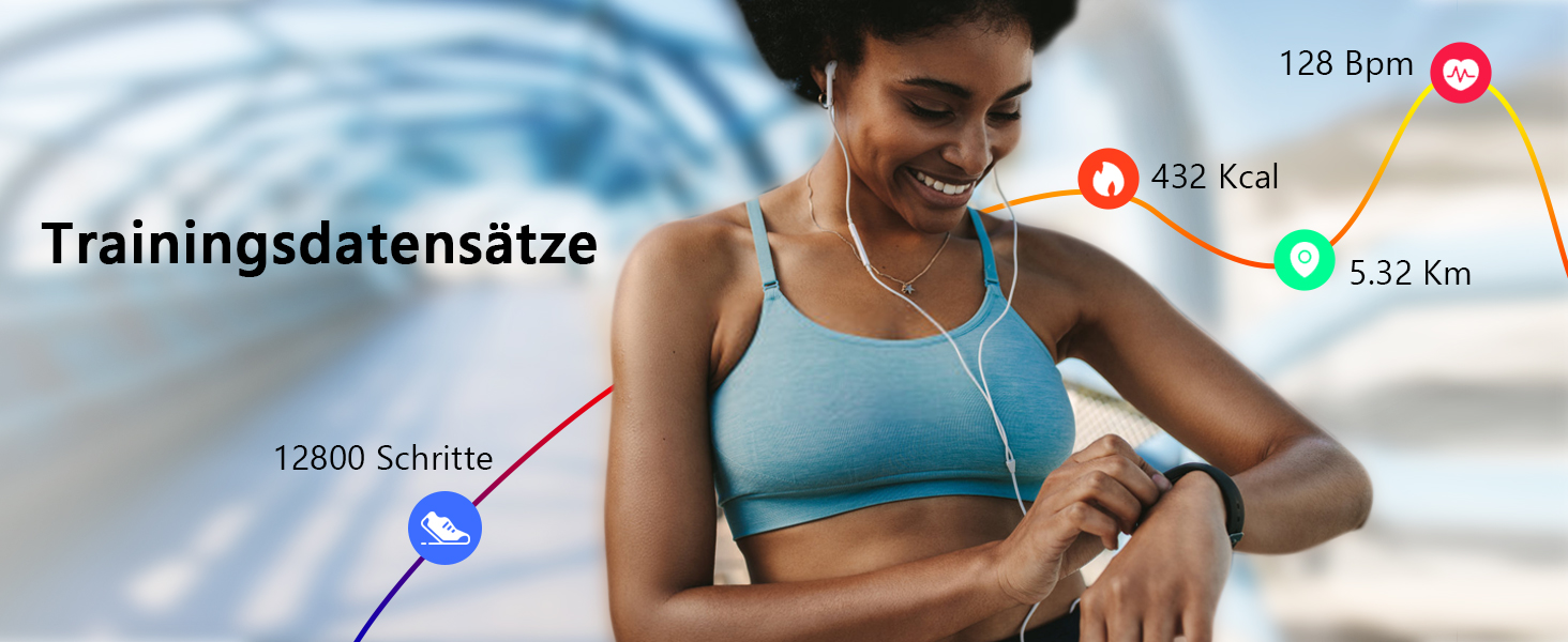 Смарт-годинник унісекс Fitnesstracker з 2