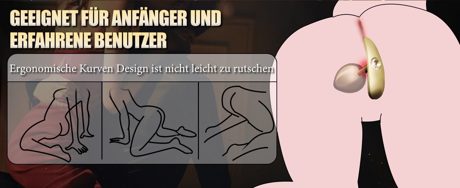 Анальний плагін TYDAY Metall 6 розмірів для жінок, нержавіюча сталь, стимулятор простати з діамантом, преміум секс-іграшка