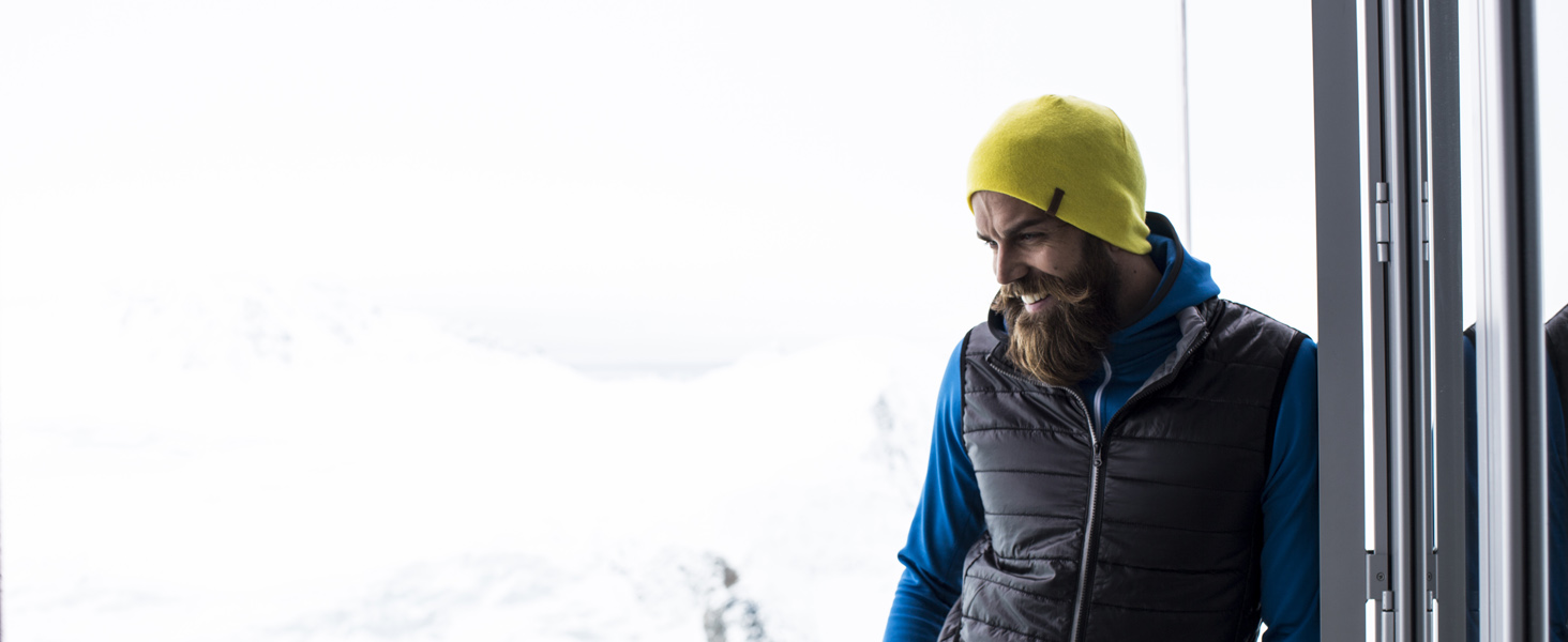 Спортивна шапка Giesswein Merino Cap Gehrenspitze з мериносової вовни, унісекс, темно-синя, один розмір