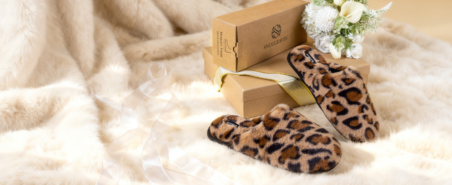 Жіночі домашні капці Snug Leaves з штучним хутром та ефектом пам'яті Memory Foam, сірі, розмір 38/39 EU