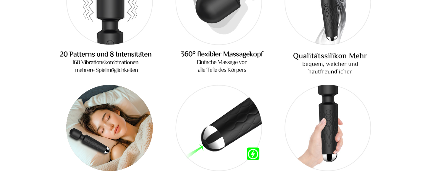 Вібратор дилда для жінок, G-spot, 8 режимів, стимулятор клітора, сексуальні іграшки (Рожевий, Чорний матовий)