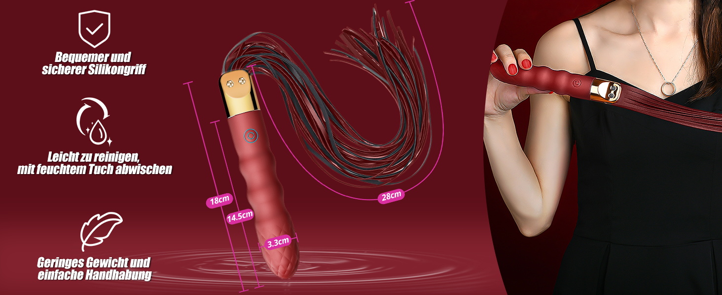 SXOVO Пеітч з вібратором: 2-в-1 для стимуляції G-точки, простати, BDSM. 10 режимів вібрації, для чоловіків, жінок, пар. Інтимні іграшки для дорослих