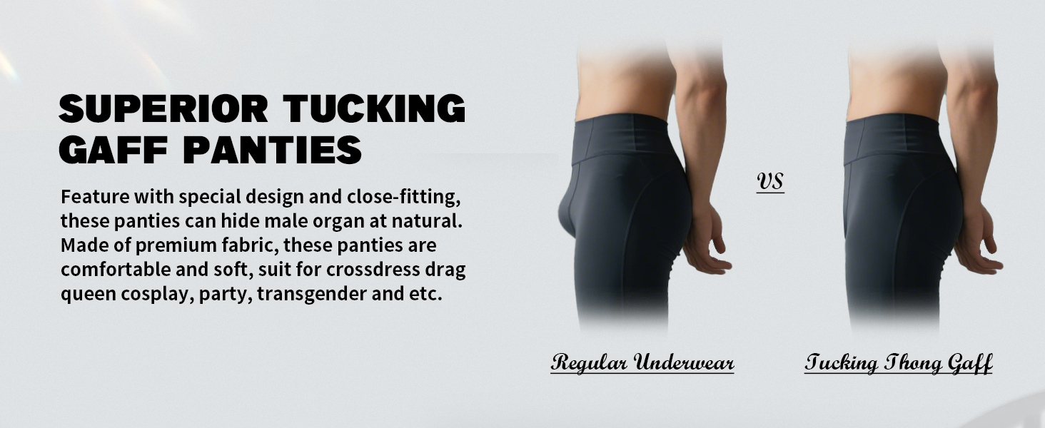 Танга труси з високою посадкою для кросдресерів та трансгендерних осіб, гаф, XXL, рожевий