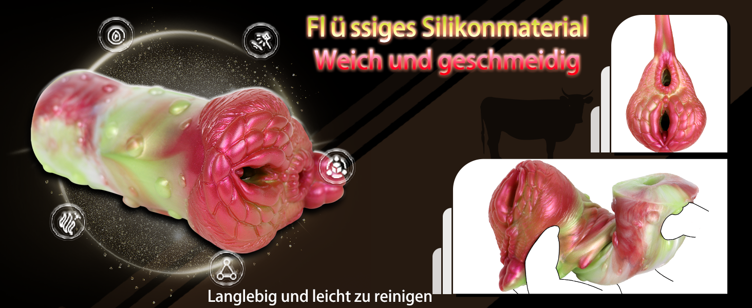 Силіконовий вагінальний мастурбатор Lmgoc Tierserie – реалістичний секс-іграшка для чоловіків, 3D модель, портативна еротика