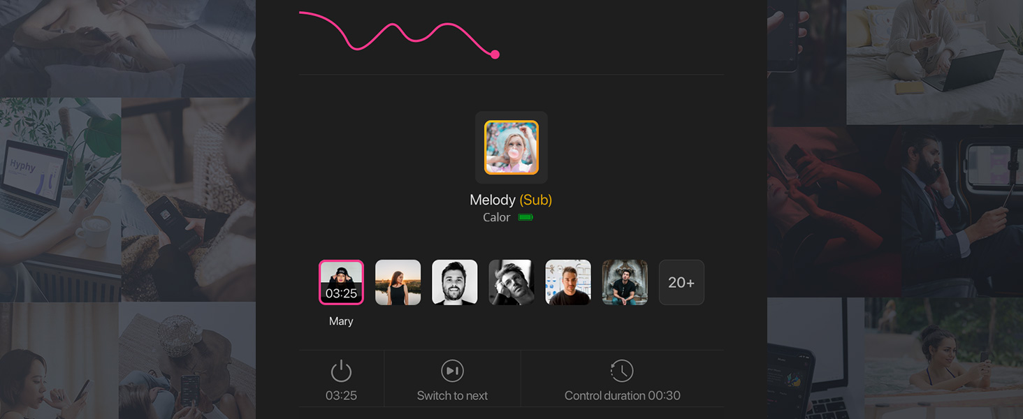 LOVENSE Calor Bluetooth - чоловічий мастурбатор з глибоким керуванням, автоматична вібрація, підігрів, секс-іграшка для чоловіків
