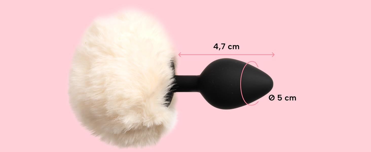 Анальний вібратор Be My Bunny з пультом, 10 режимів, USB-зарядка для чоловіків та жінок