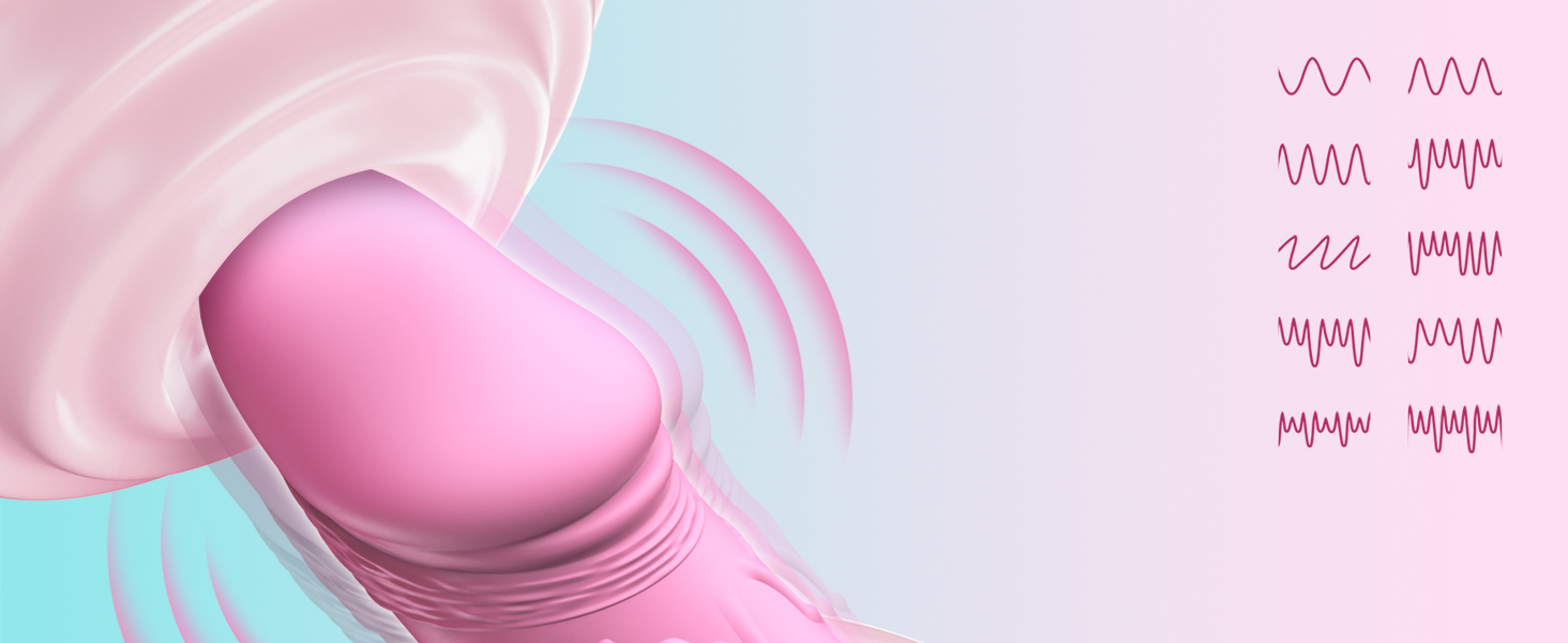 Вібратор-Дільдо для жінок з точковою стимуляцією G-зони, 10 режимів вібрації, ергономічний секс-іграшка