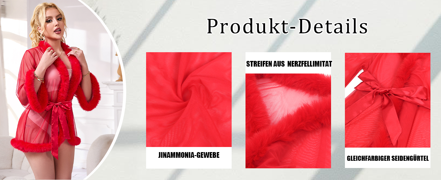 Кимоно Sunushinelady для жінок: коротке, сексуальне, з пір'ям, прозоре, великі розміри (3XL-4XL), рожеве, як ніжна білизна для дому, пляжу або під купальник