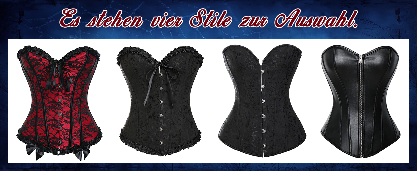 Корсетний топ SLIMBELLE для повного бюсту: готичний корсет з мереживом та шнурівкою, бюстгальтер-корсет, Tanga (L, Бордовий)