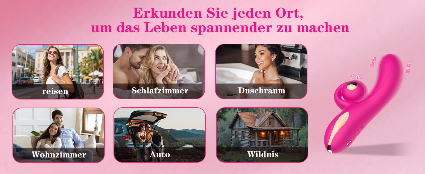 Вібратор для жінок PLNTLEvibration: 10 режимів, стимуляція клітора, для пар