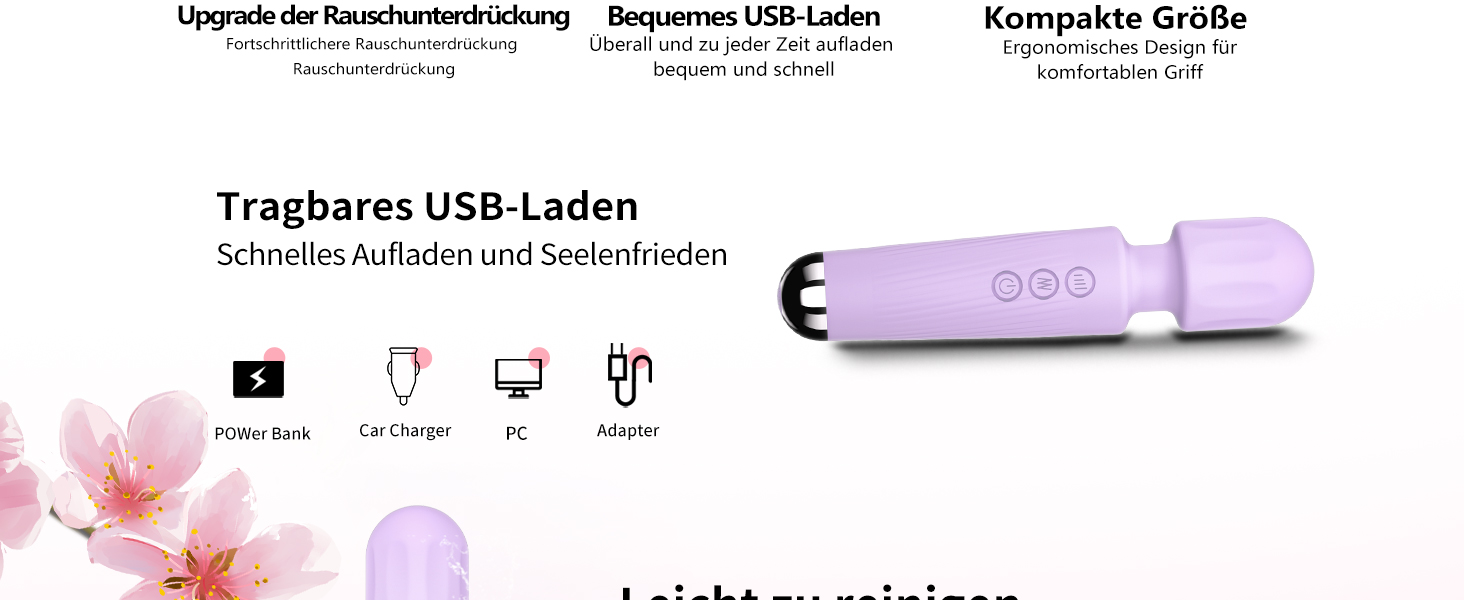 Вібратор дилда для жінок, G-spot, 8 режимів, стимуляція клітора, набір вібраторів (Рожевий, Світло-фіолетовий)