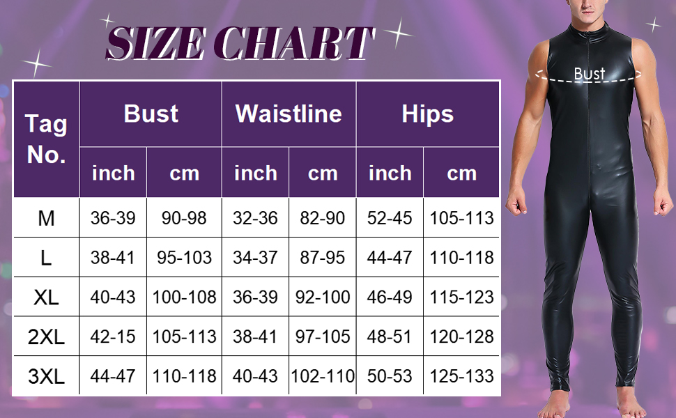 Чоловічий латексний боді Maeau, костюм з блискучої штучної шкіри, чорний, розмір M