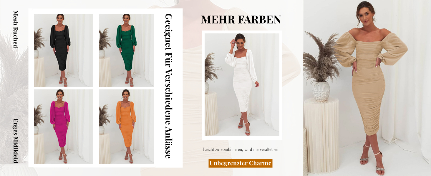 Сукня-боді Odizli з мереживом, довгим рукавом та облягаючим силуетом, міді, чорна - для вечірок та свят