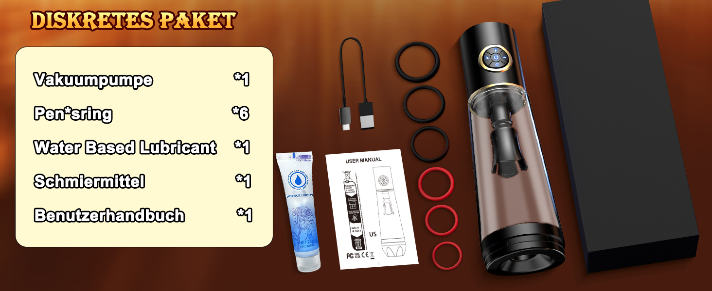 Електрична помпа для збільшення статевого члена - чоловіча іграшка для мастурбації. Вібратор, набір для соло-ігор, вакуумна помпа, штучний оральний секс, для чоловіків