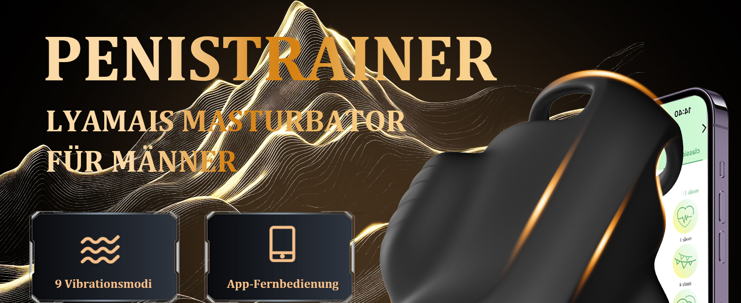 Мастурбатор для чоловіків LYAMais з керуванням через додаток, 9 режимів, вібратор пеніса, тренажер, стимуляція головки, сексуальна іграшка, тихий оральний секс, кишеньковий мастурбатор