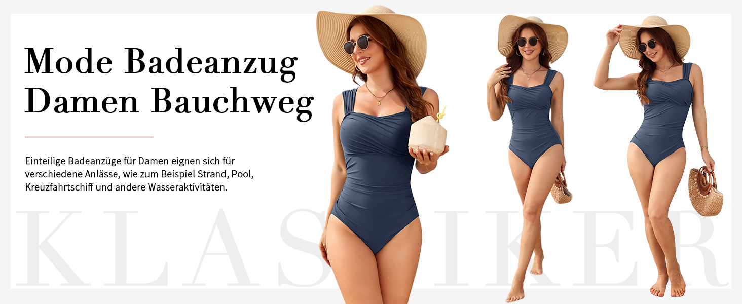 Світшот Badeanzug Damen: Одноцільний купальник з високою талією, Push Up, вінтажний, великі розміри, контроль живота, схуднення, пляжний, темно-зелений/рожевий з квітами