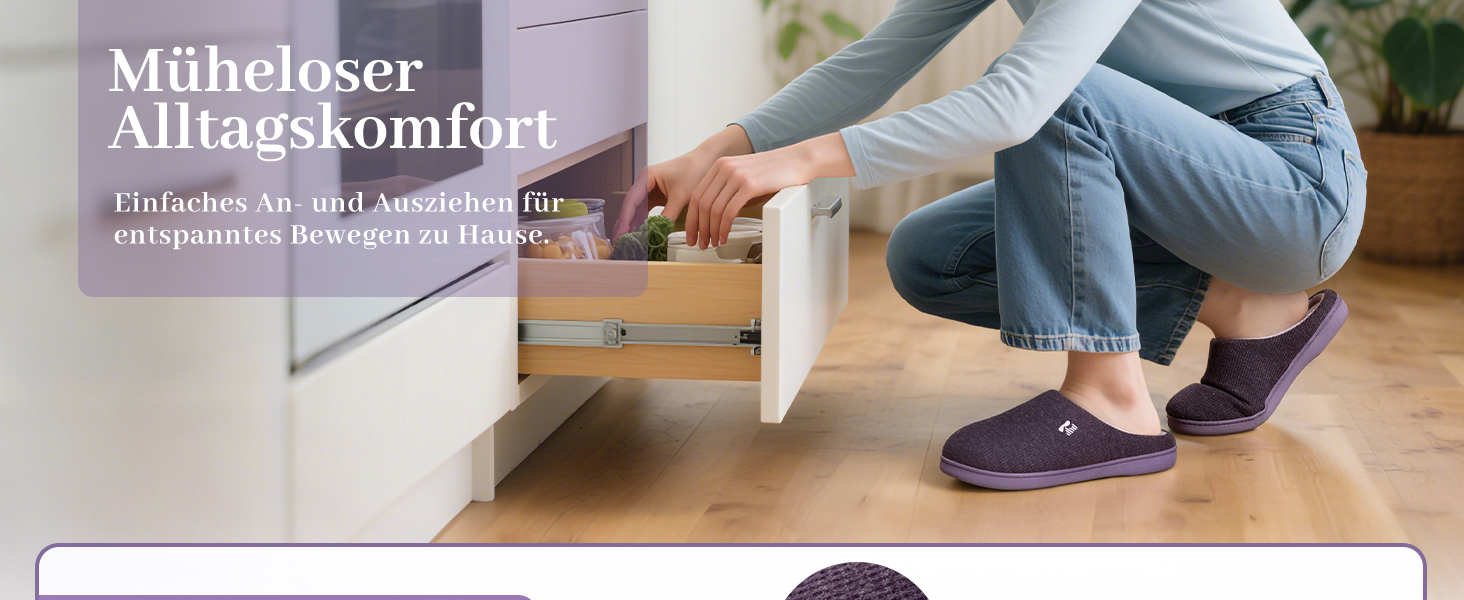 Жіночі домашні капці RockDove з ефектом пам'яті (Memory Foam), двоколірні, темно-синій та фуксія, розмір 38/39 EU