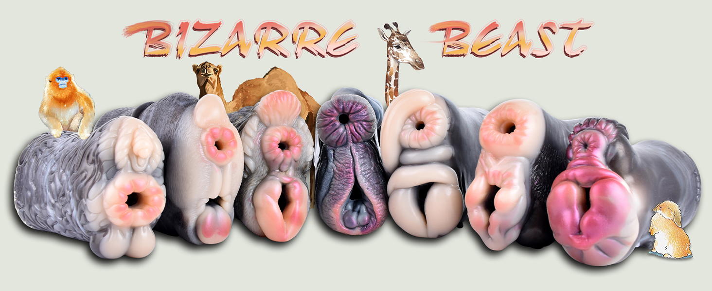 Реалістичний мастурбатор Seckoe Tier Taschenmuschi з тваринкою (жирафа) для чоловіків