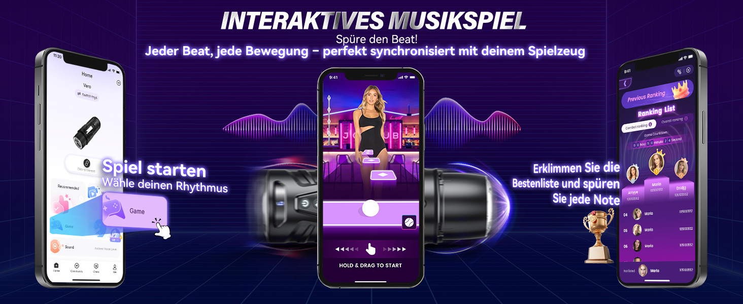 Мастурбатор Honeyexp Sexmaschine з 7 режимами, телескопічною функцією та керуванням через додаток для чоловіків