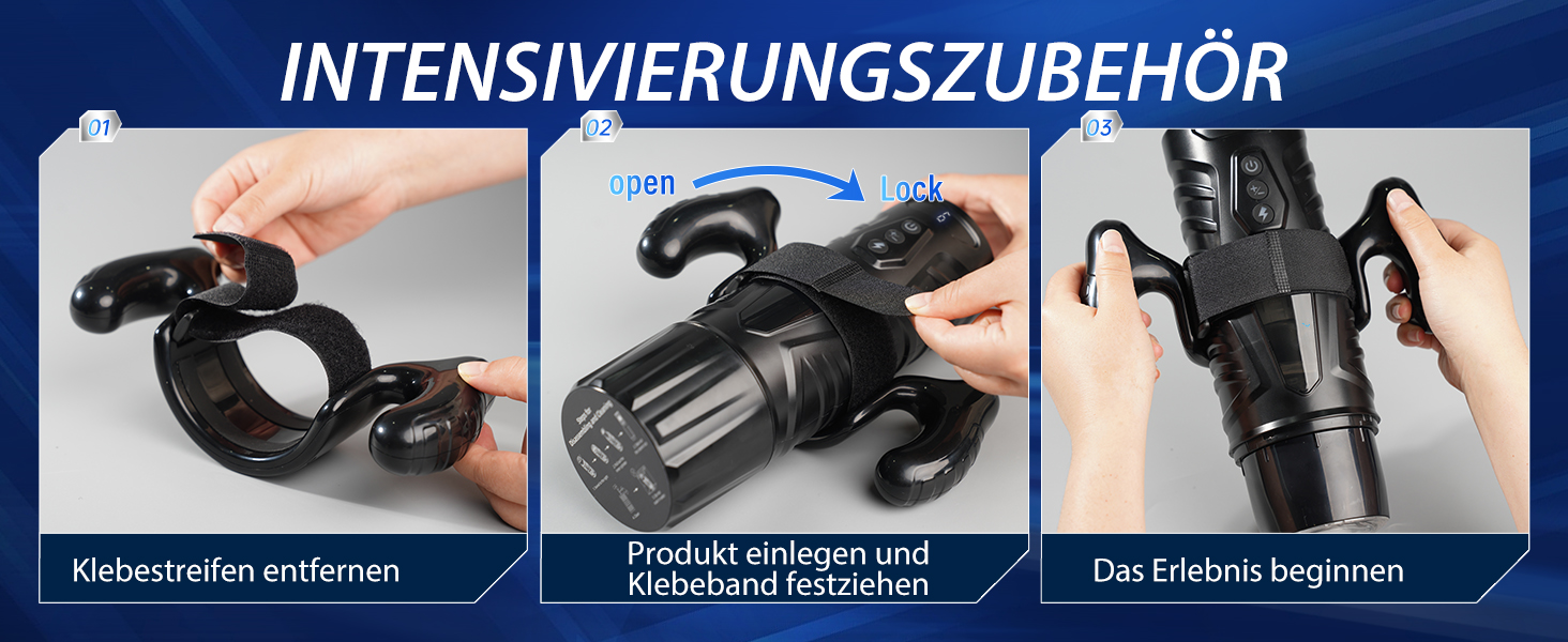 Електричний мастурбатор для чоловіків з 6 режимами та 5 швидкостями, вібраційний секс-іграшка (Чорно-білий)