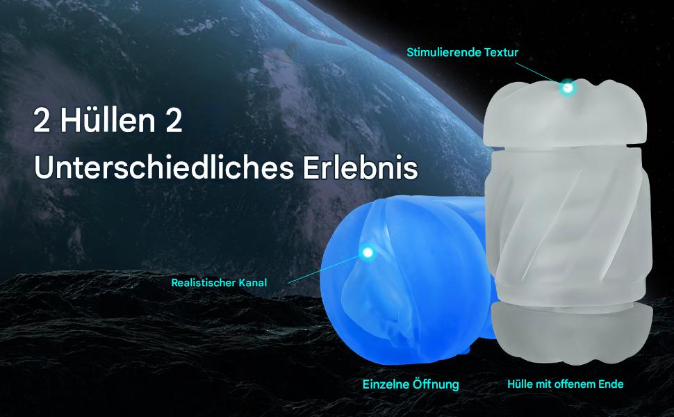 Електричний мастурбатор Leten Cannon King Pro з тримачем для телефону, 2 насадки, подвійні ручки, голосове управління та 10 режимів вібрації. Іграшка для чоловіків