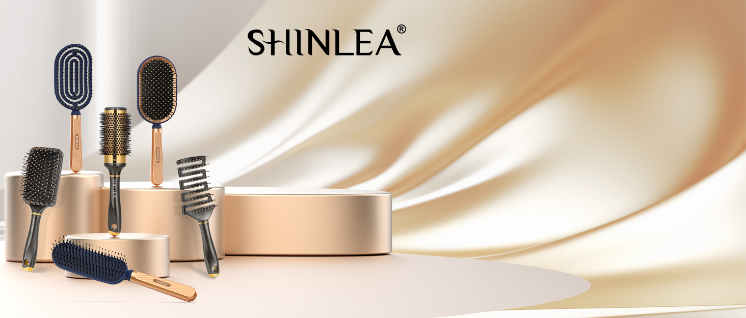 Щітка для волосся SHINLEA Detangler — масажна paddle-щітка для розплутування вологого та сухого волосся, проти випадіння та ламкості, для чоловіків, жінок та дітей