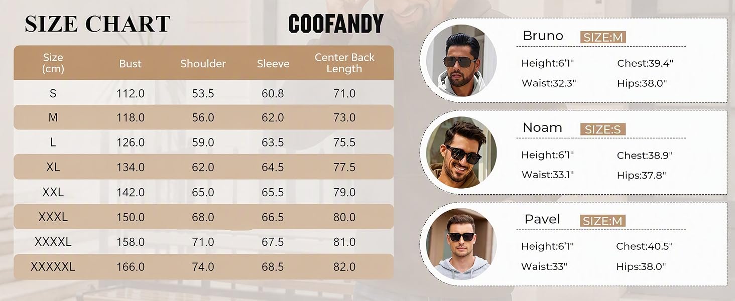 Чоловіче худі COOFANDY з капюшоном, теплий флісовий світшот (Жовтий, XXL)