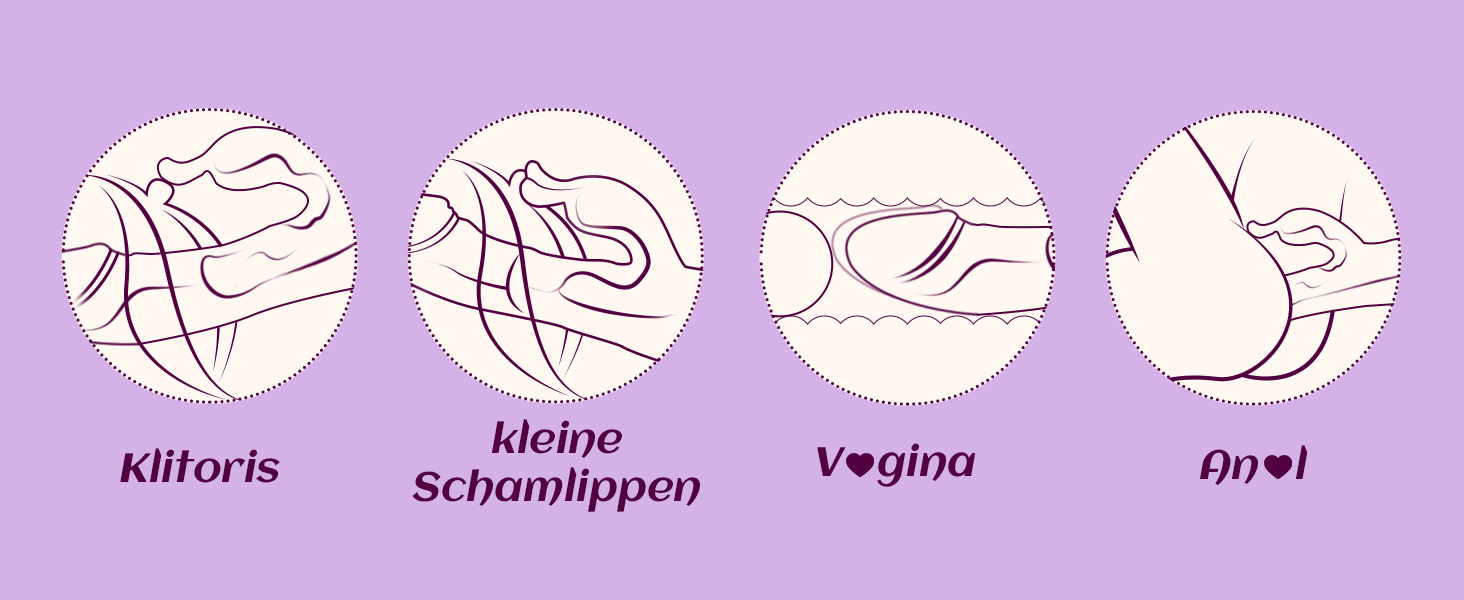 Вібратор для жінок Гобокен: кролик з 10 режимами вібрації, G-точка, кліторальний та анальний вібратор, для пар та індивідуального використання