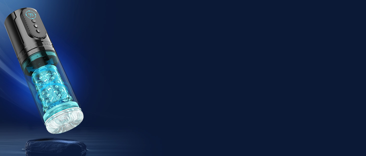 Мастурбатор для чоловіків Pangpangmi з 9 режимами, телескопічною функцією та ротацією - сексуальна іграшка для чоловіків