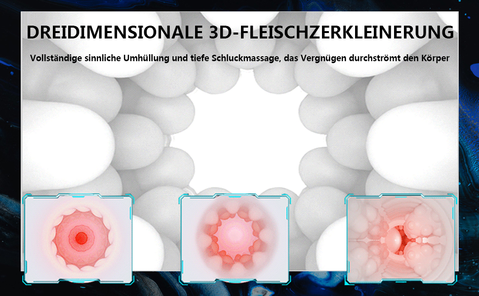 Масажер для чоловіків з телескопічною головкою, 5-позиційний, 7-вібраційний, інноваційний подвійний дизайн