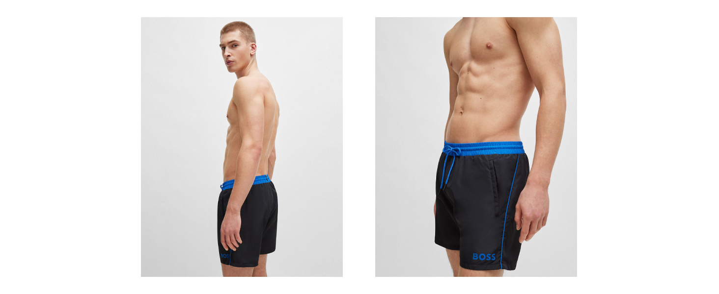 Труси чоловічі BOSS 3P Power з бавовни з логотипом на гумці (M)