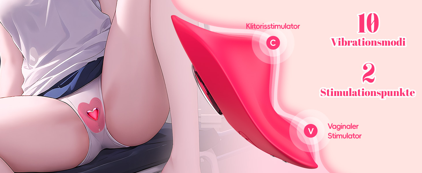 Вібратор для жінок Butterfly - сексуальна іграшка з пультом дистанційного керування, для індивідуального та парного використання