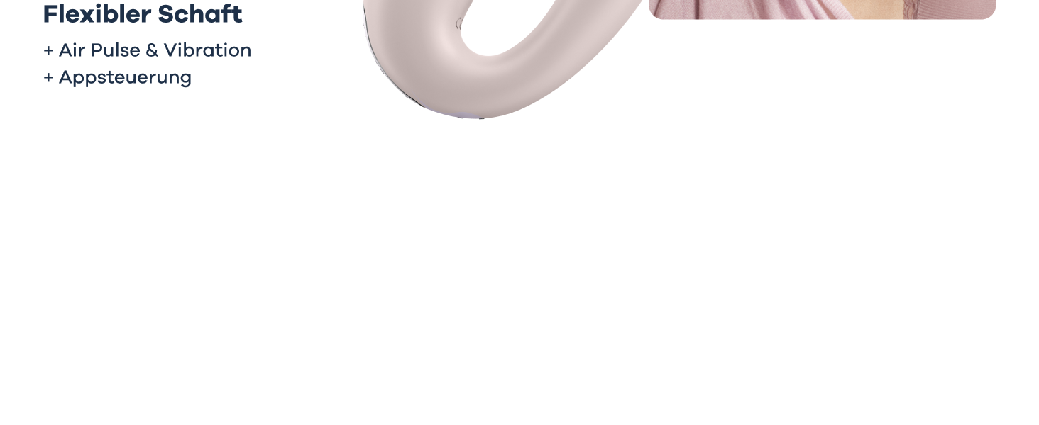 Satisfyer Sunray Connect App Rabbit - вібратор для жінок з підключенням по Bluetooth | Кліторальний та G-точковий масаж | Водостійкий (IPX7) | Бездротовий | З високоякісного силікону | Рожевий колір