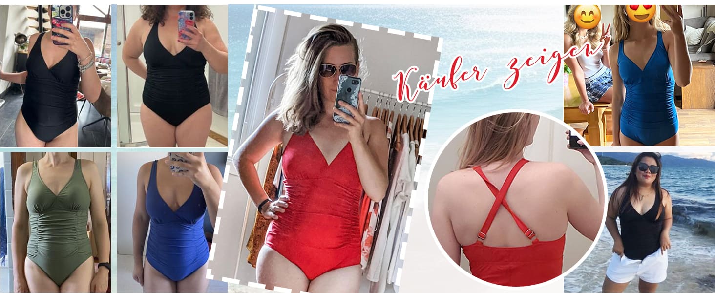 Купальник жіночий суцільний V-подібний виріз, сліп, Plus Size, темно-синій, XL-2XL, моделюючий ефект для живота