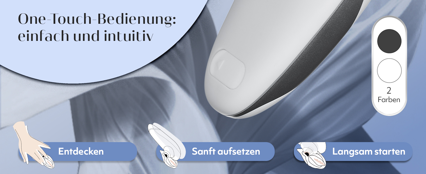 Womanizer Starlet - вібратор для жінок з 4 рівнями інтенсивності | Безшумний, водонепроникний, акумуляторний | Білий