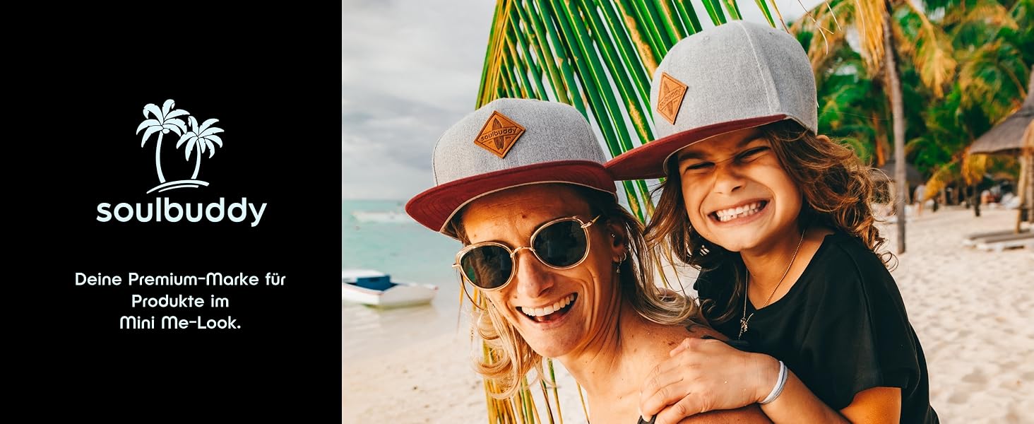 Набір бейсболок Soulbuddy для батька та сина (2 шт) — сімейний комплект кепок Snapback, темно-червоні, регульований розмір