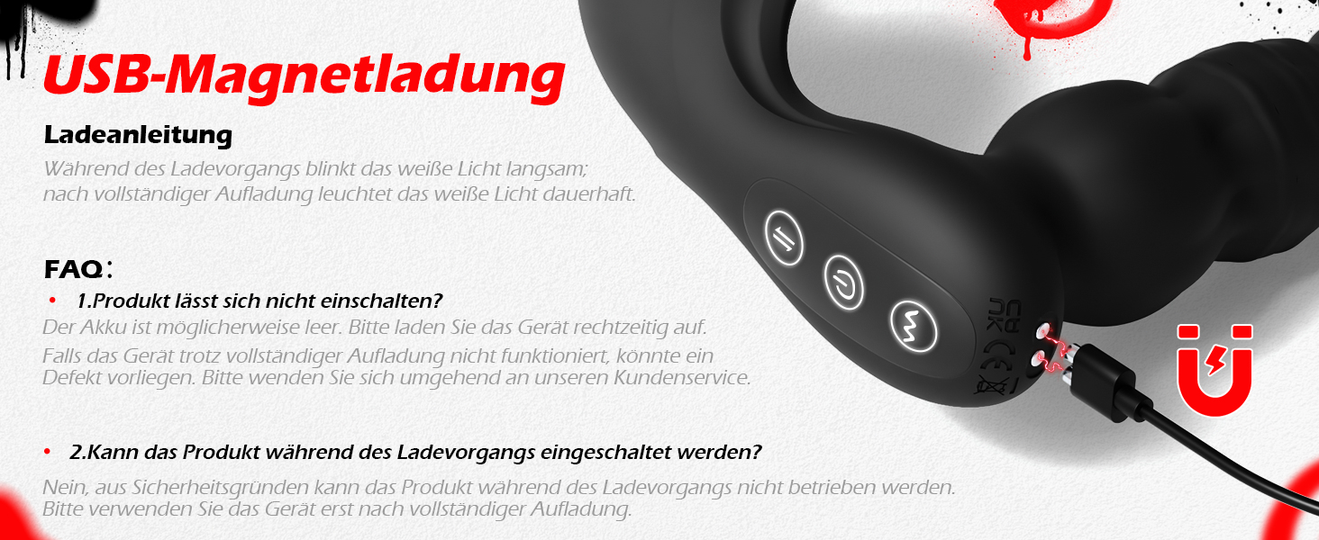 Вібратор для чоловіків для стимуляції простати, анальний плагін з кільцем, 3 режими, 10 вібрацій. Іграшки для дорослих, для пар.